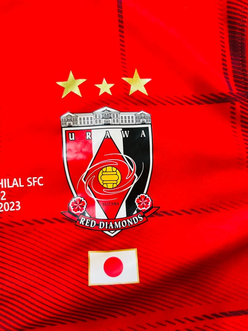 【ACL決勝限定ユニフォーム】浦和レッズ　ソルバッケン パッチ付　2XL