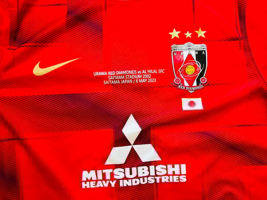 【ACL決勝限定ユニフォーム】浦和レッズ　ソルバッケン パッチ付　2XL