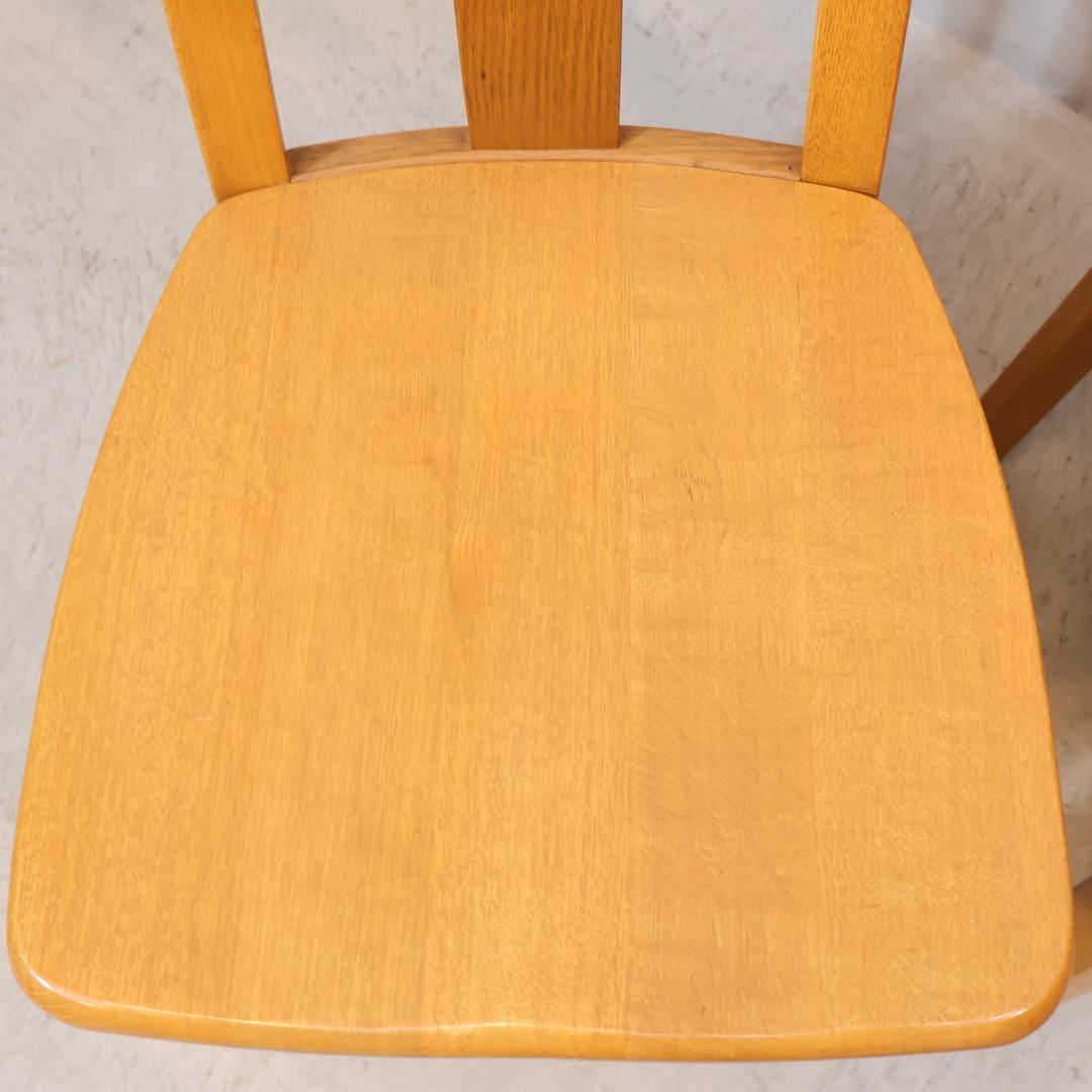 サントリー樽ものがたり オーク無垢 ダイニングチェア 2脚セット 楢材 椅子