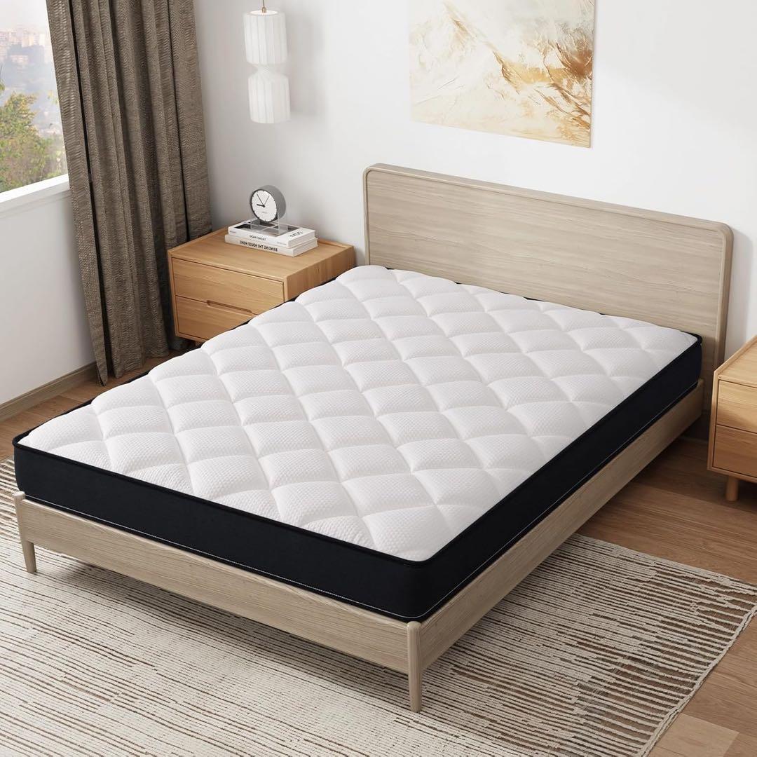 マットレス セミダブル 高反発 高密度ポケットコイル 厚さ15cm 通気性