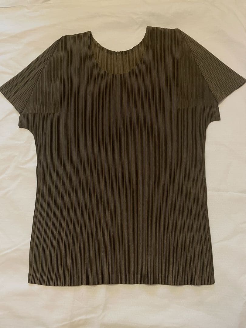 【美品】PLEATS PLEASE ブラウン プリーツ トップス サイズ3