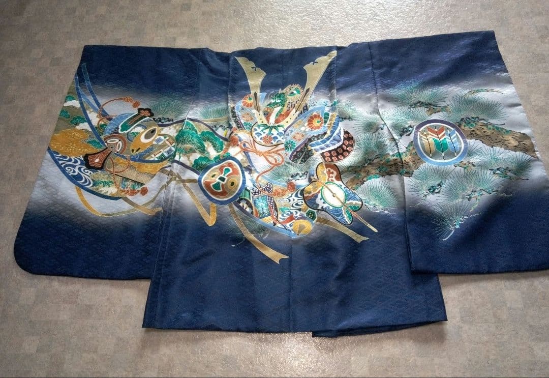 美品【七五三5歳用】羽織金蘭袴セット