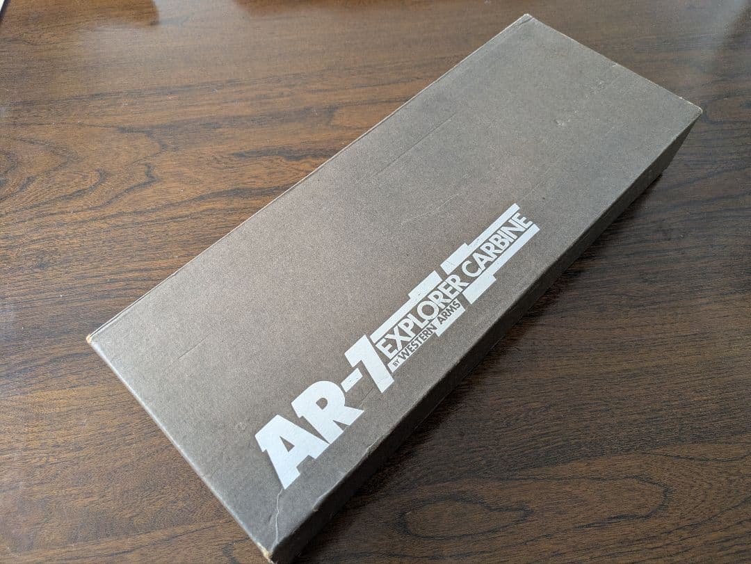 AR−7 ウエスタンアームズモデルガン スコープ付き（未発火）