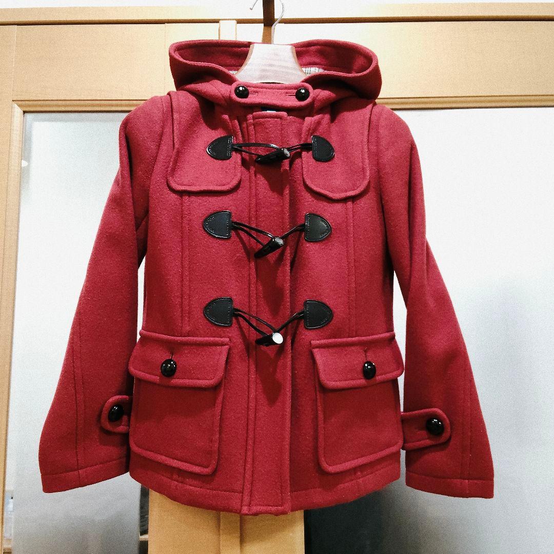 人気 バーバリー ブルーレーベル ダッフルコート ショート丈 ノバチェック