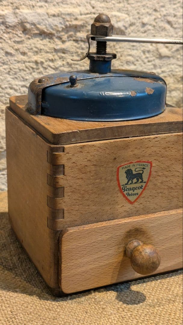 実働品 フランスアンティーク　 Peugeot プジョー コーヒーミル