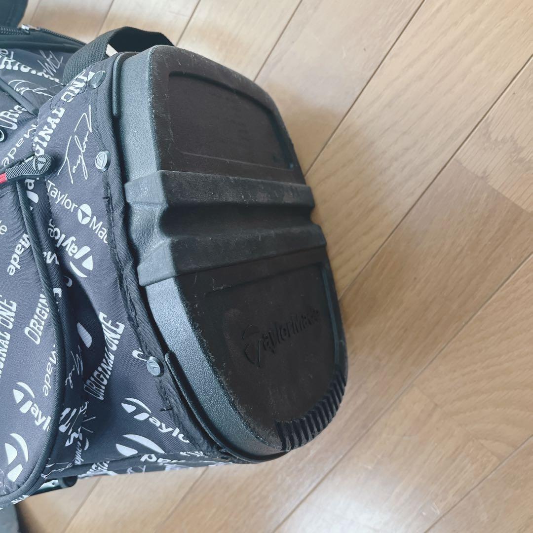 K089 美品 TaylorMade テーラーメイド スタンド式キャディバッグ