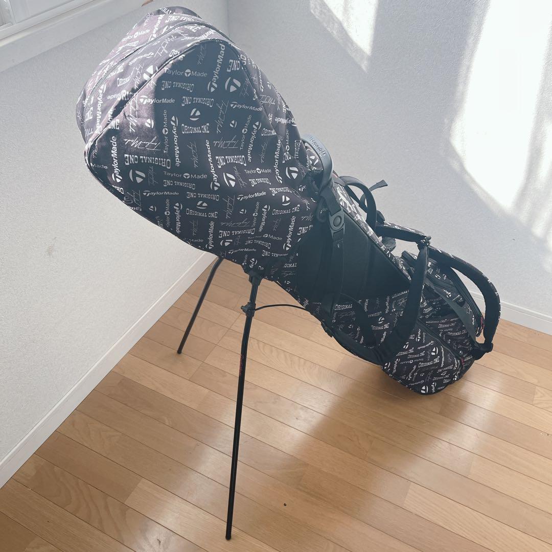 K089 美品 TaylorMade テーラーメイド スタンド式キャディバッグ