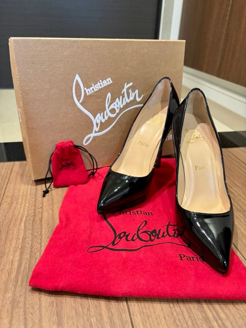 Christian Louboutin ルブタン　ブラックハイヒール　パンプス