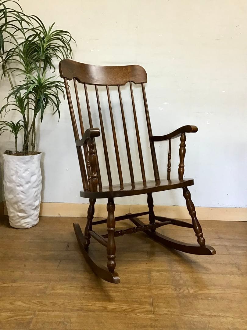 管204☆飛騨家具☆柏木工☆KASHIWA☆ロッキングチェアー