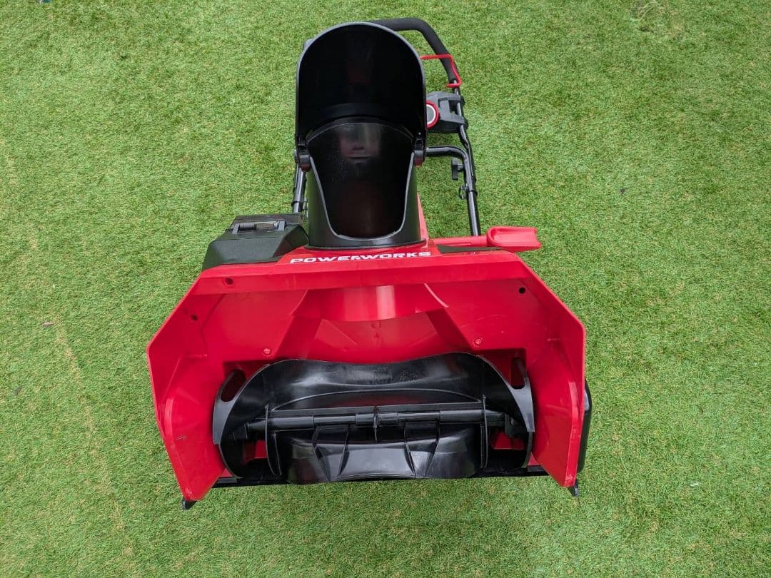 ハイガー除雪機　充電式 48V POWERWORKS SNE402