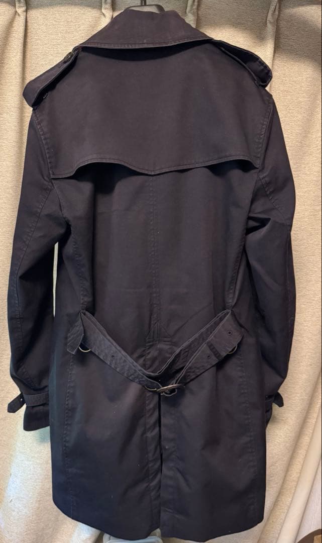 バーバリー　トレンチコート　SANDRINGHAM ネイビー