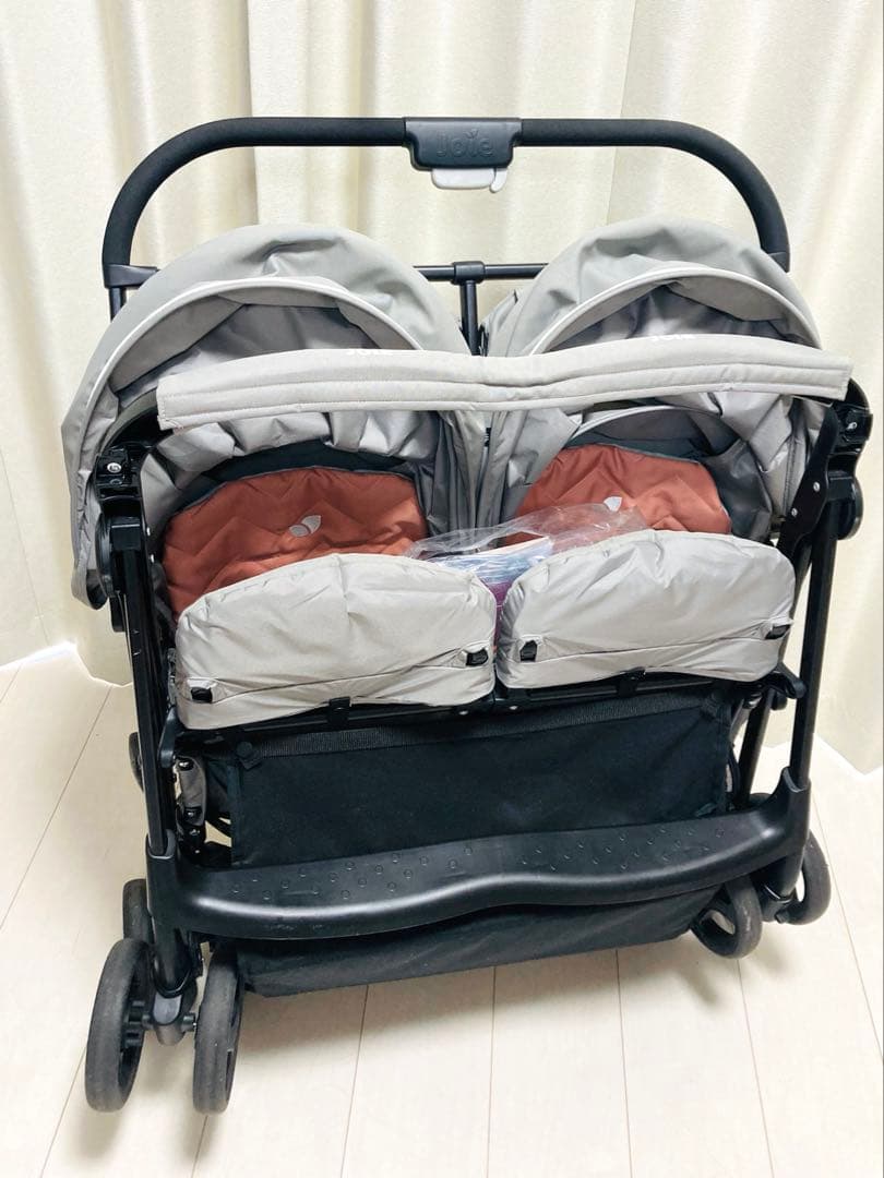 Joie aire Twin ベビーカー 2人乗り　折りたたみ　キッズ