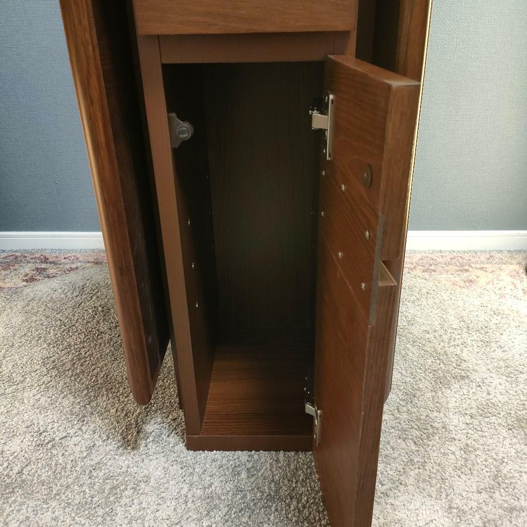 折りたたみ バタフライテーブル コンセントUSBポート付き