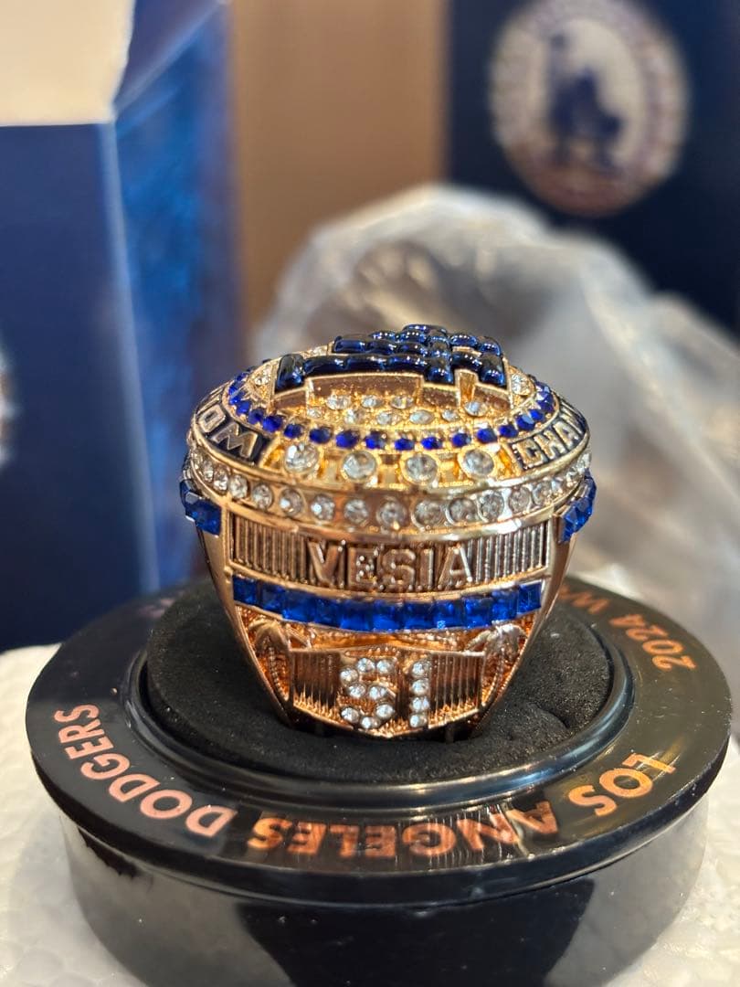 ロサンゼルス・ドジャース 2024年ワールドチャンピオンリング【51 べシア】