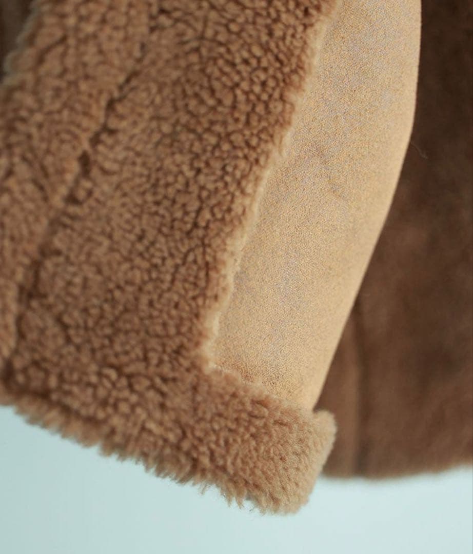 最終値下げ【未使用】SAISON DE PAPILLON ボアロングコート