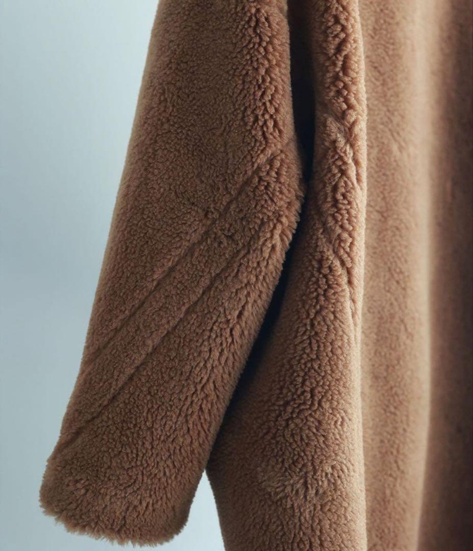 最終値下げ【未使用】SAISON DE PAPILLON ボアロングコート