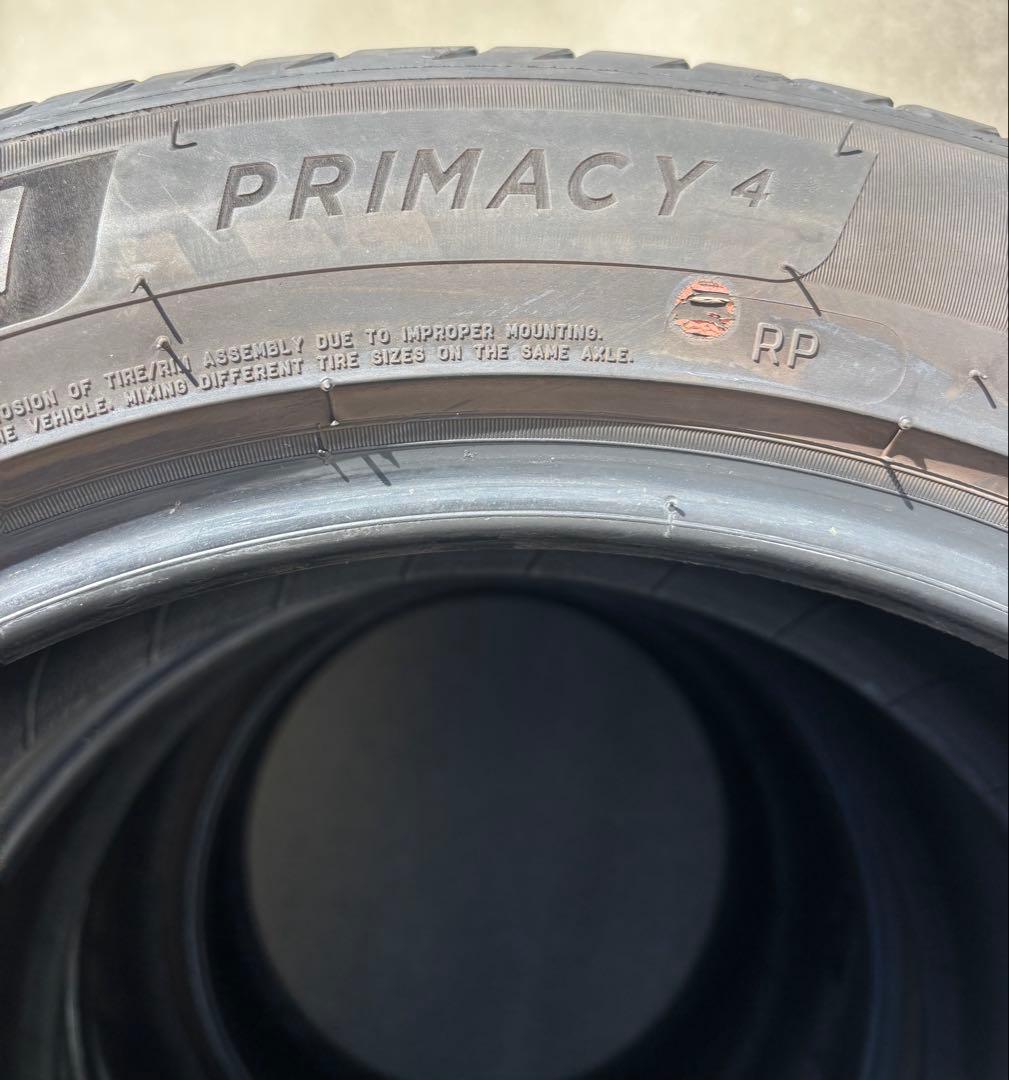 225/50R18 ミシュラン　PRIMACY4 2本