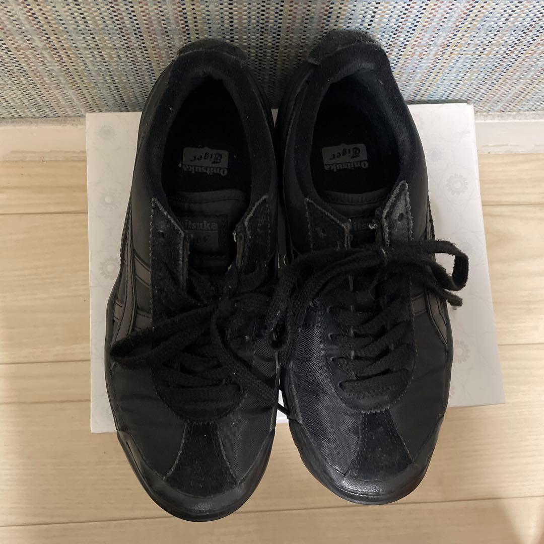 あ*ま様 Onitsuka Tiger ブラック デレゲーション チャンク