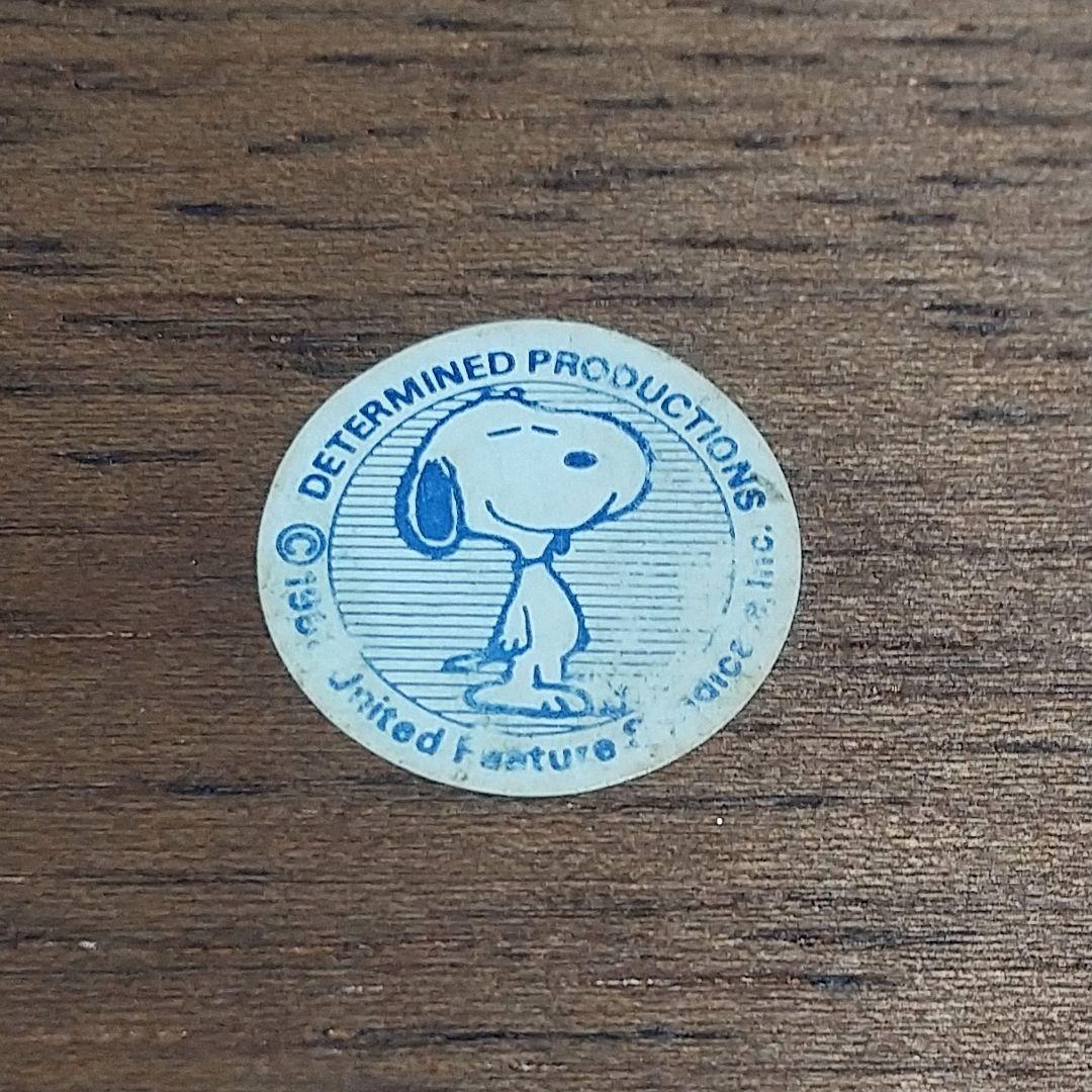 スヌーピー　ビンテージ　木製フィギュア　1980年代