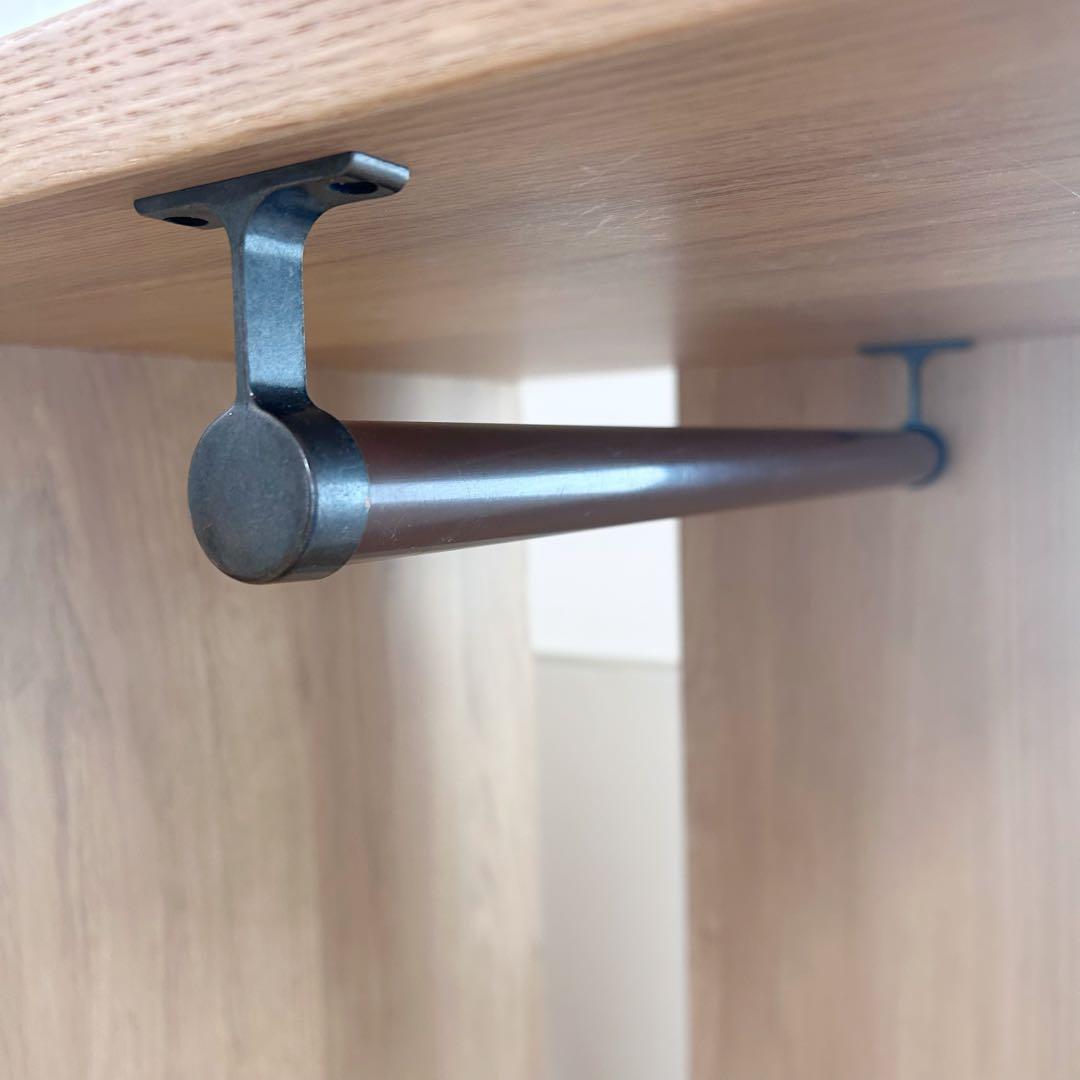 マルヨシ民芸　チェスト　ワードロープ　天然木　ベニー　W895H1425D450