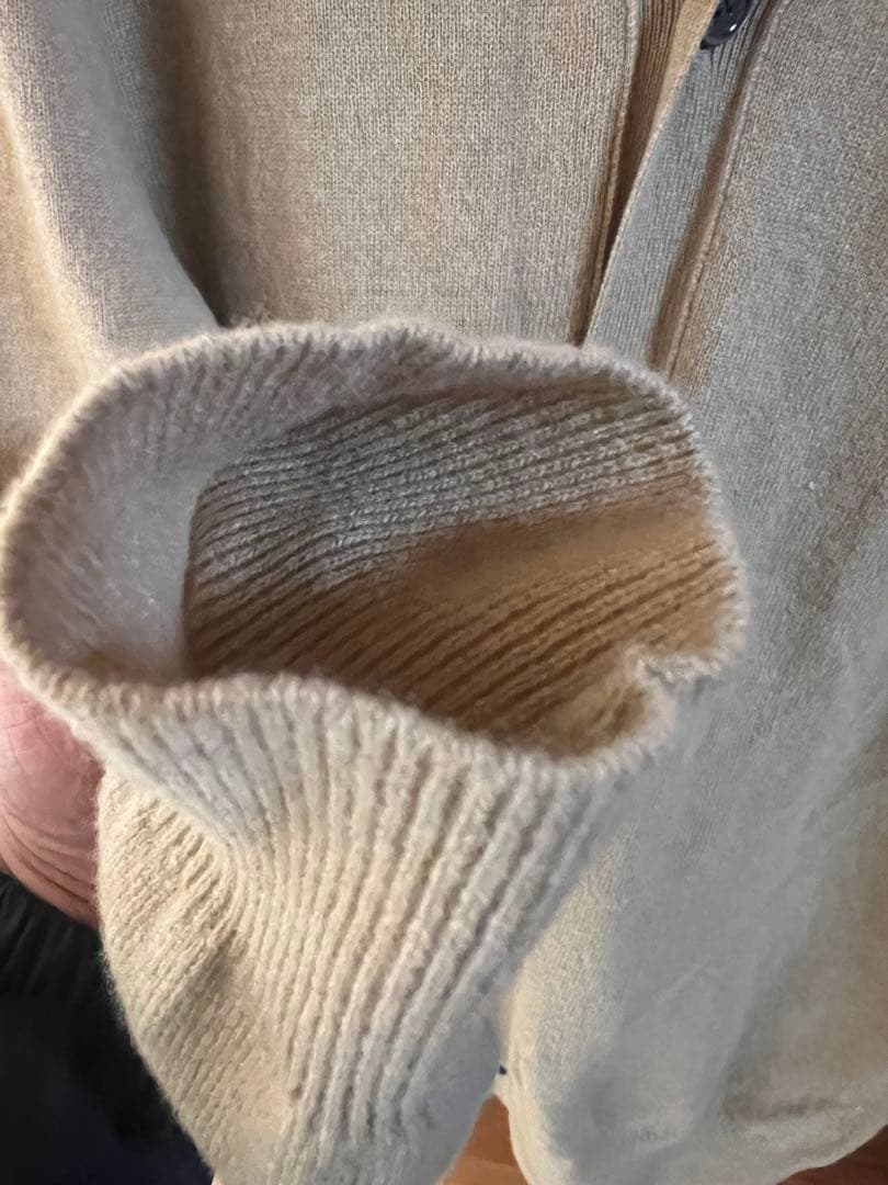 PLAY COMME des GARÇONS ベージュ カーディガン L