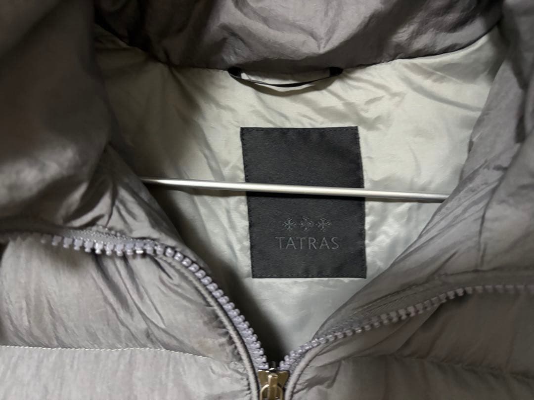 タトラス グレー ポリテアマ 01サイズ ダウンコート （定価15万）