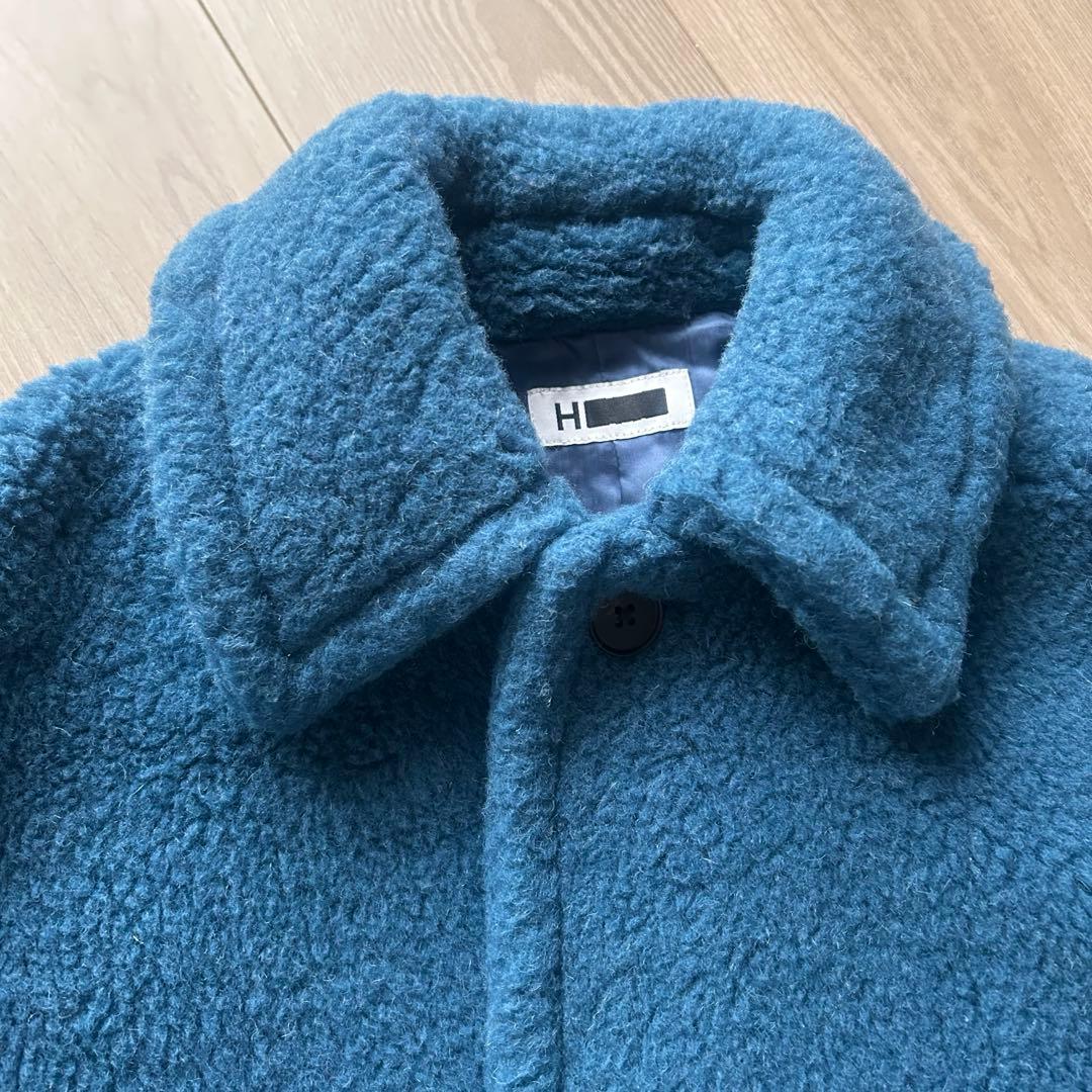 <H>BOA CROPPED COAT アウター