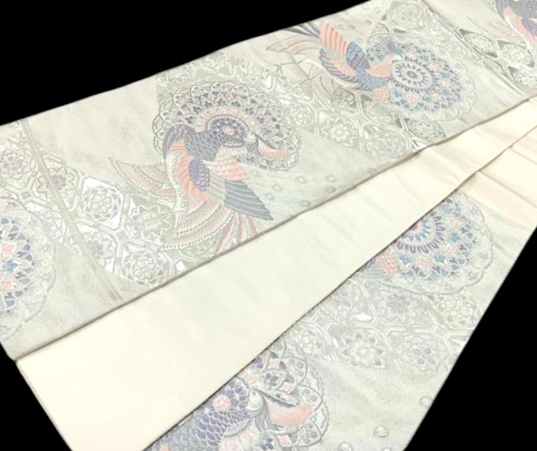 ☆確認用☆振袖フルセット(10点)・成人式・くすみ・高級手描き・薔薇の庭園