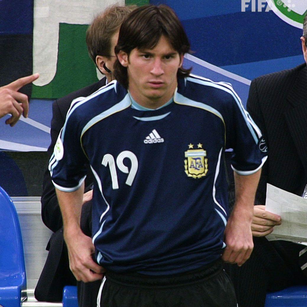 アルゼンチン代表 メッシ ユニフォーム 2006年ドイツW杯