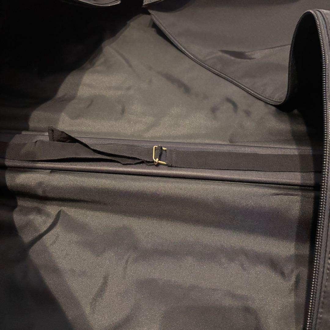 LONGCHAMP ロンシャン レザー ガーメントケース バッグ ブラック