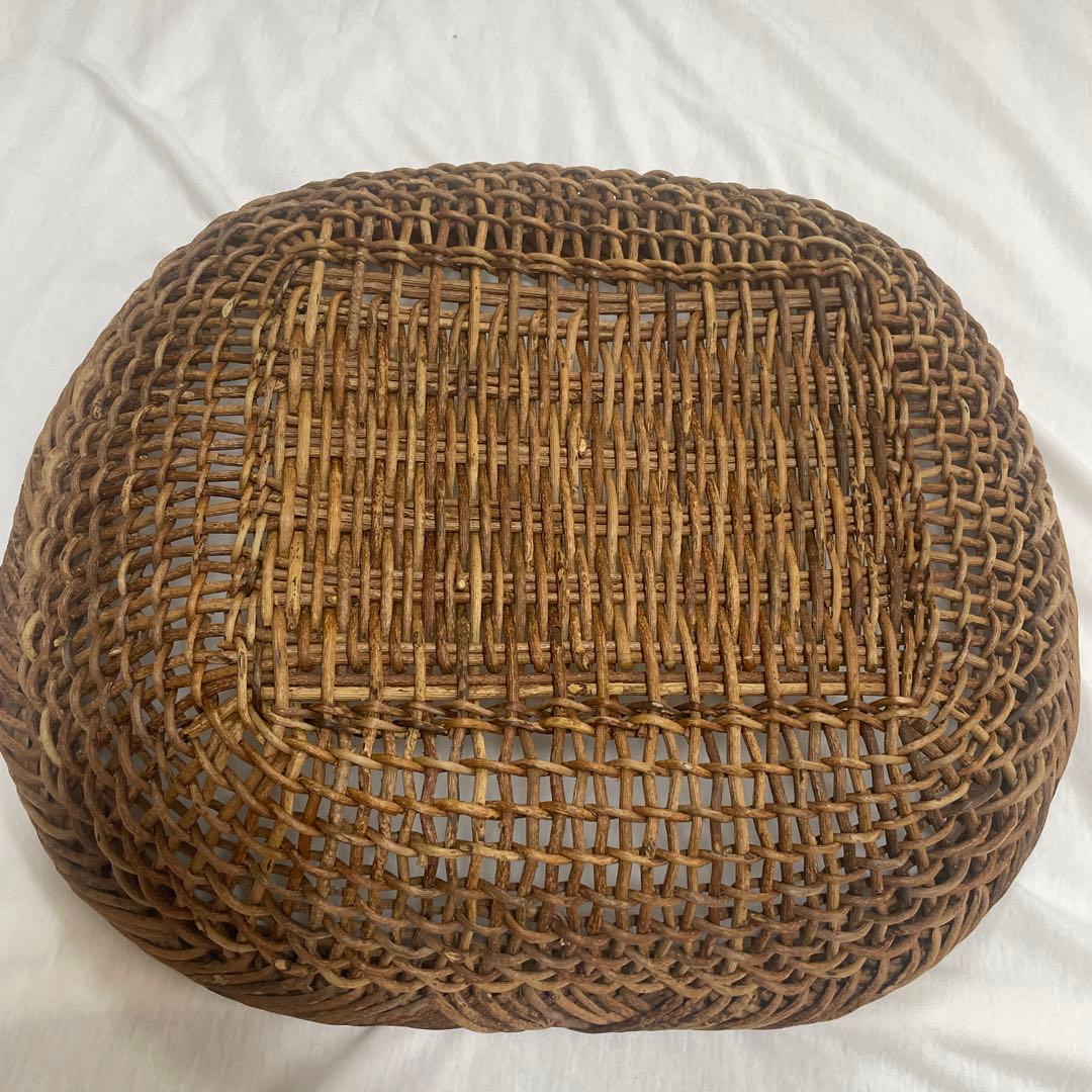 中川原信一さん　あけび籠　パン籠