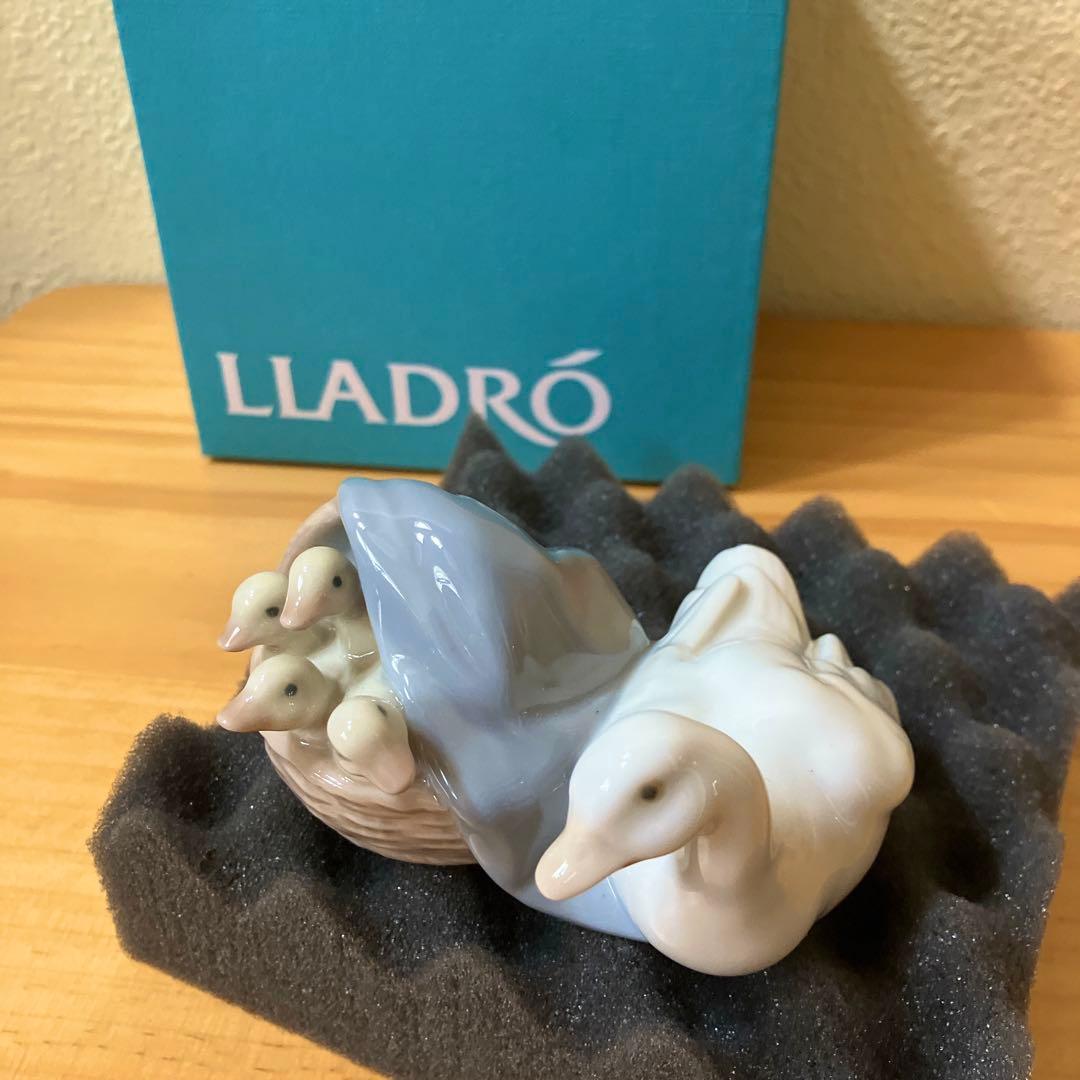 【美品】LLADRO リヤドロ アヒルの家族