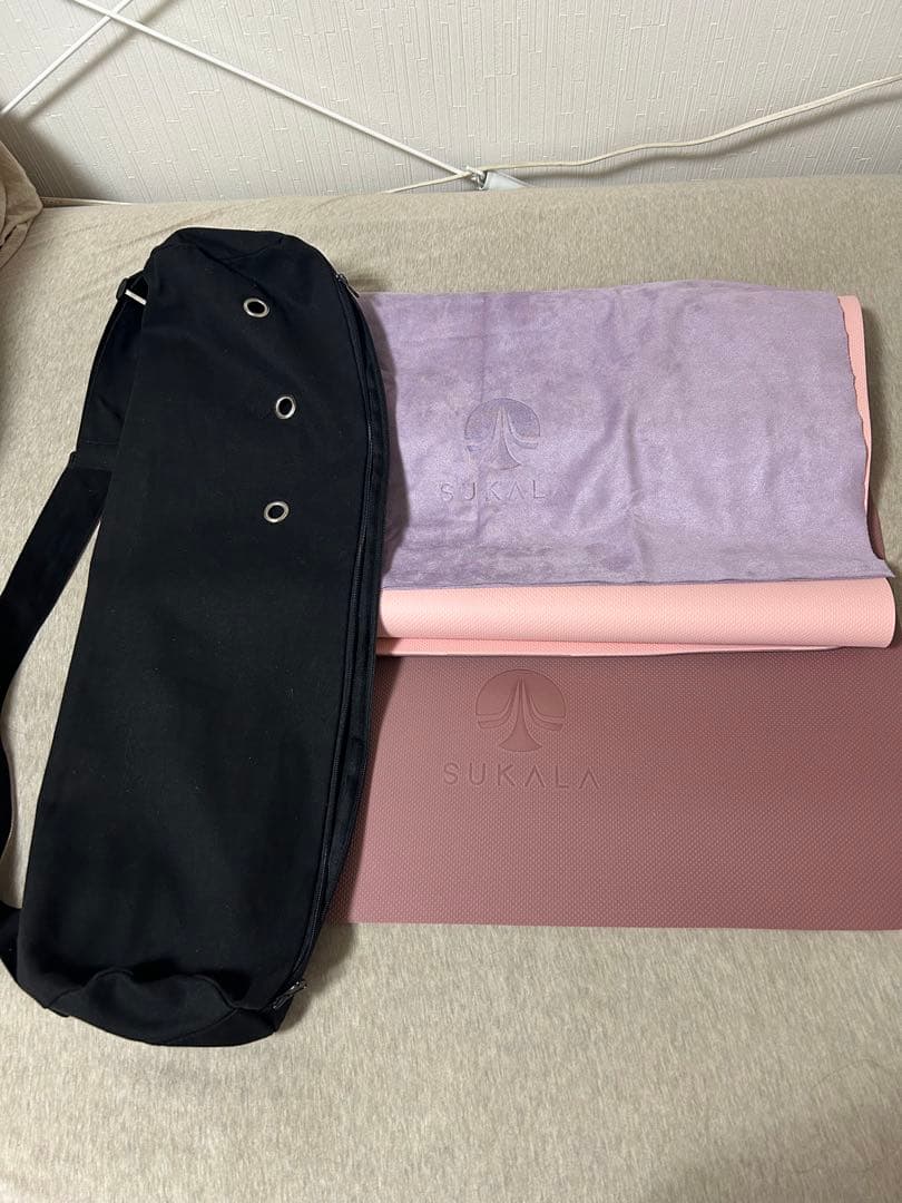 【LAVA】 SUKALA ヨガマット&ヨガラグ 収納バッグ　3点セット