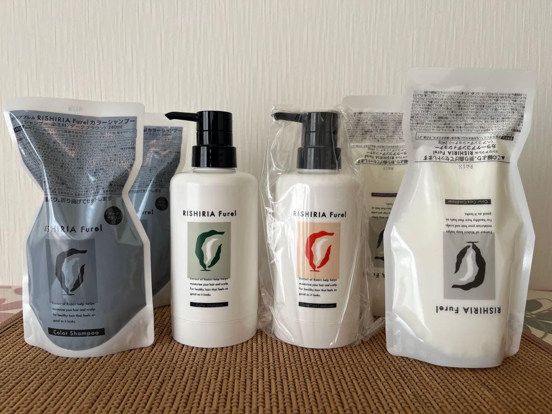 RISHIRIA Furel カラーシャンプー 、カラーケアコンディショナー