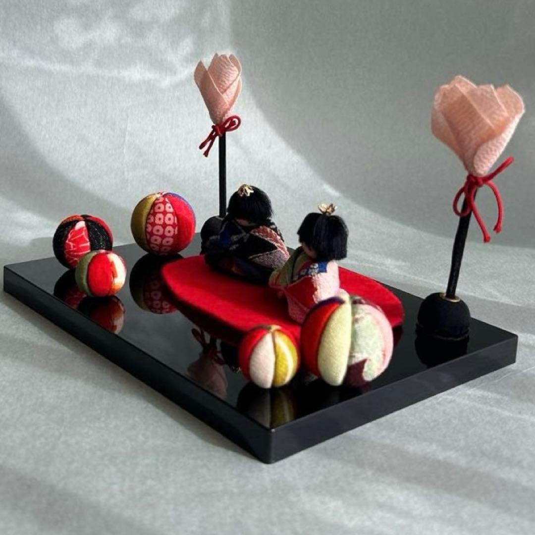 お雛様 ちりめん細工 雛飾り ひな祭り 桃の節句