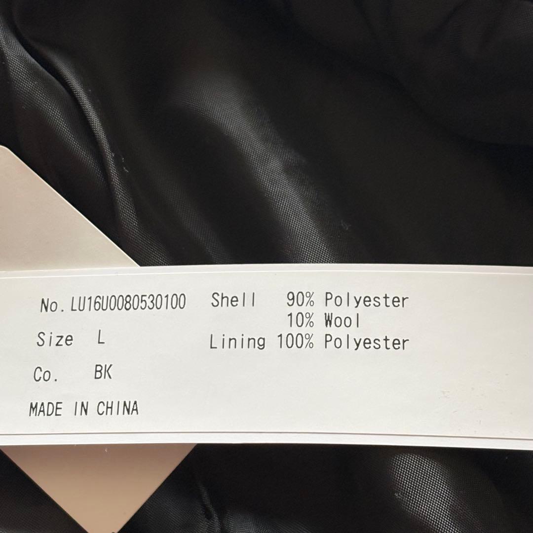 【新品　未使用　タグ付き】Lui's 黒 チェスターコート