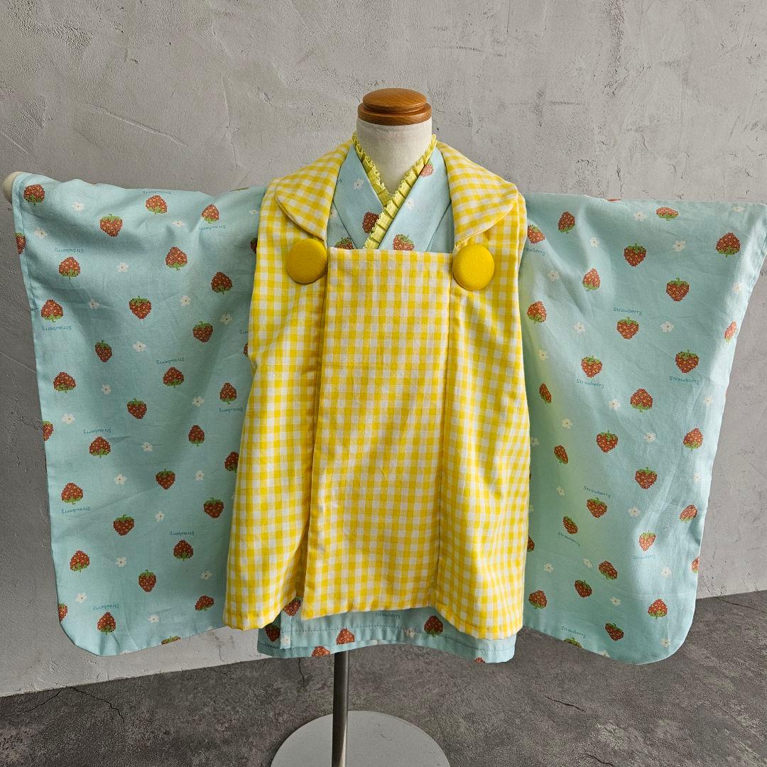 七五三　3歳　セパレート着物