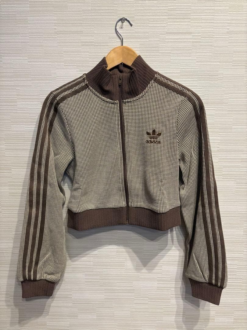 【新品】激カワ♡アディダスクロップトラックトップジャケット　Lサイズ　公式完売品