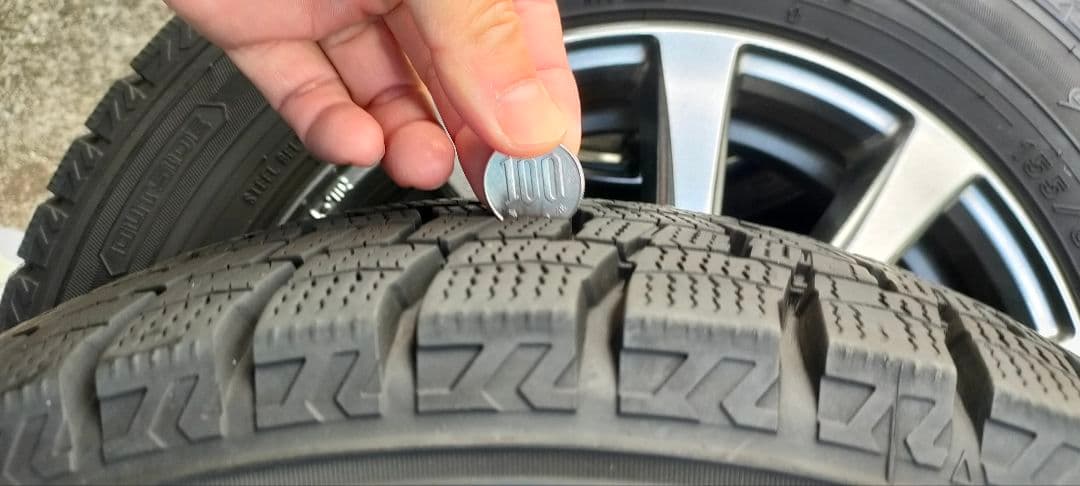 DUNLOP スタッドレスタイヤ 155/65R13 ホイール付き