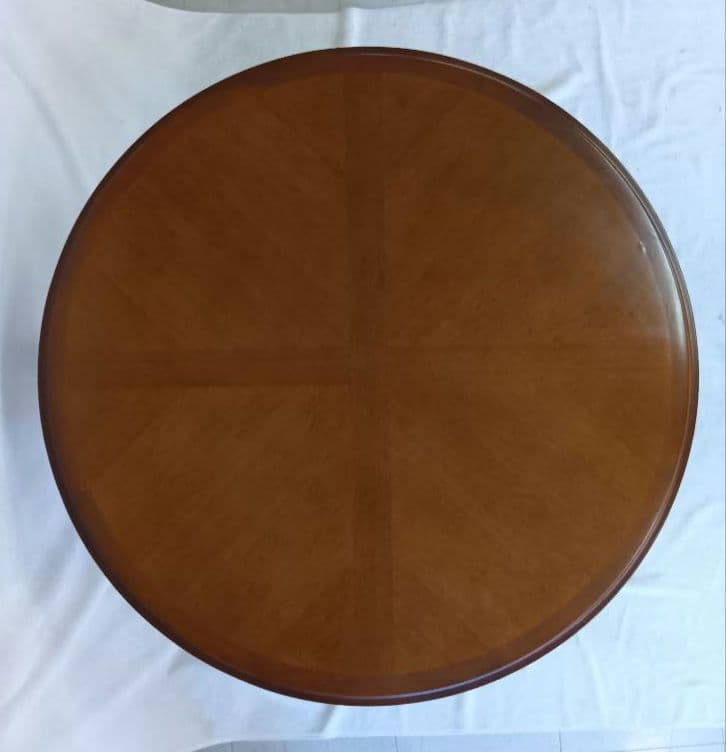 マルニ木工　センターテーブル　丸テーブル　リビングテーブル　円卓　円形机