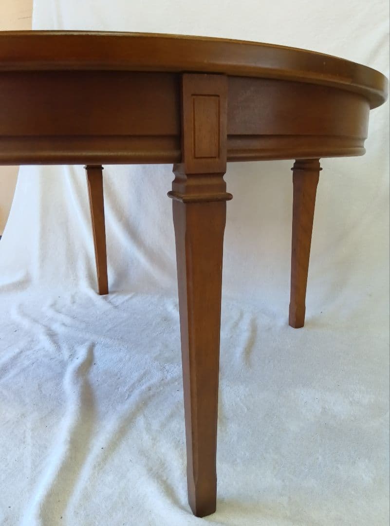 マルニ木工　センターテーブル　丸テーブル　リビングテーブル　円卓　円形机