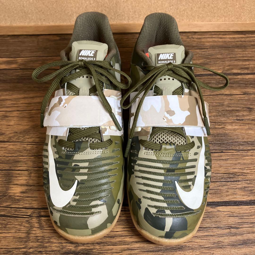 （K25899）★美品★ ナイキ ROMALEOS 3 24.5㎝ カモフラ