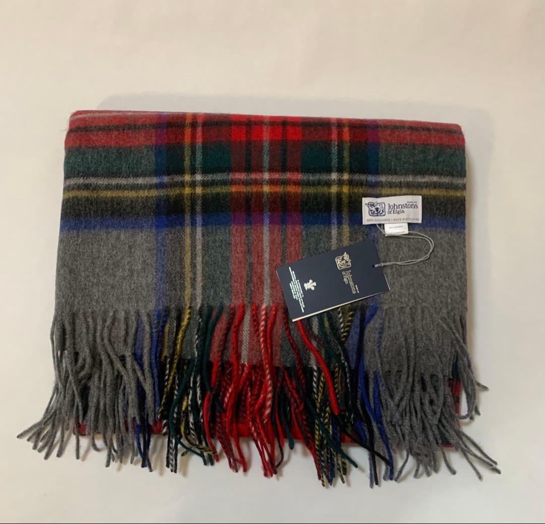 く*ん様 johnstons of Elginフリンジマフラーグレースチュワート