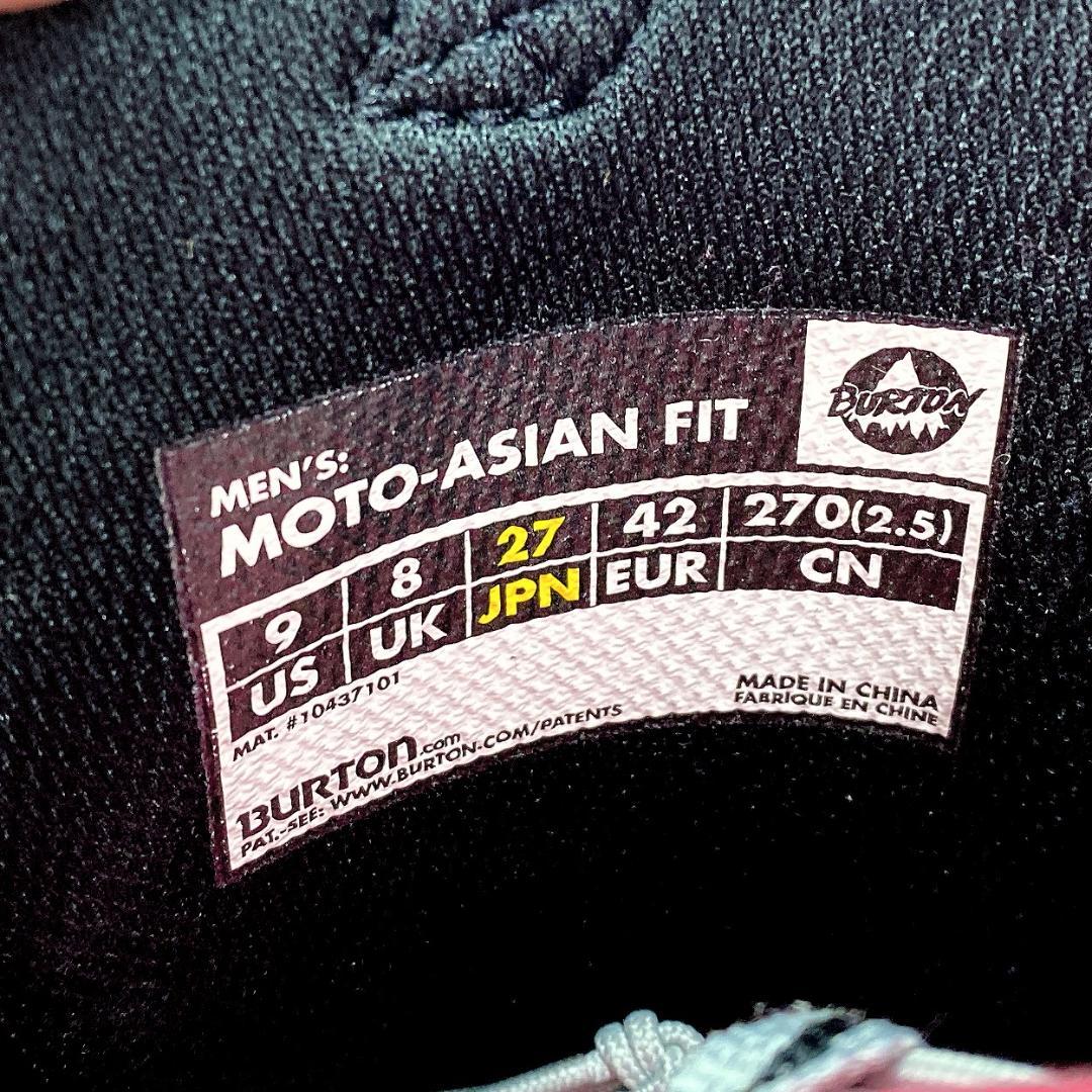 BURTON MOTO バートン アジアンフィット スノーボードブーツ 27cm