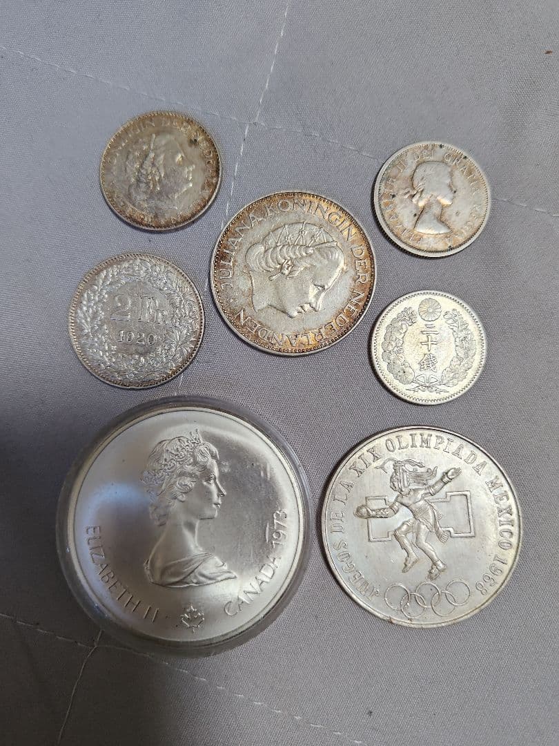 オリンピック記念銀貨等