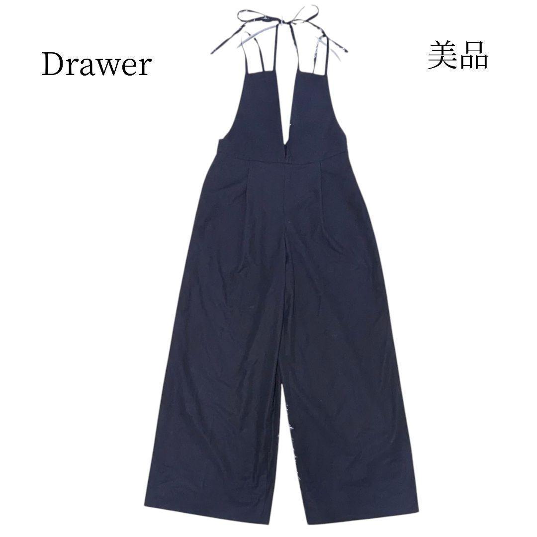 大人気✨ドゥロワー　オールインワン　サロペット　ネイビー　23SS　2way