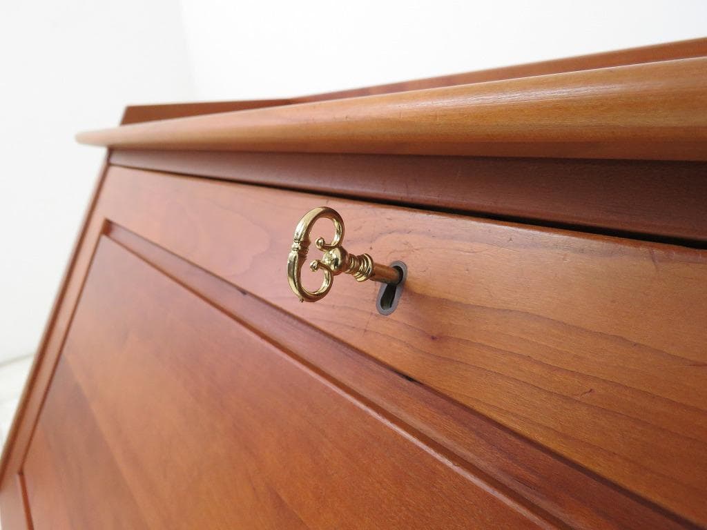 北欧■デンマーク ライティングビューロー■チーク無垢材■デスク チェスト