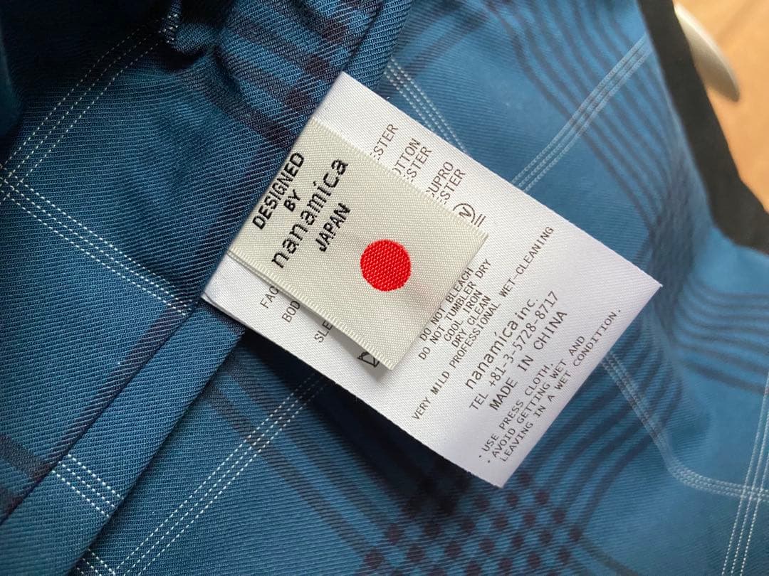 ショートステンカラーコート nanamica Sサイズ