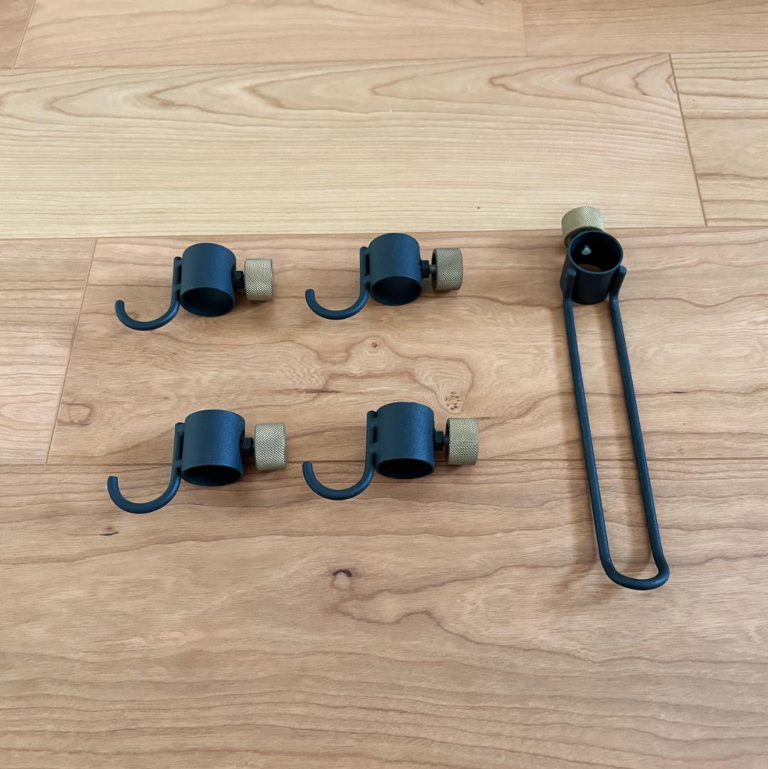 DRAW A LINE 9点セット_ロッド/フックA/フックB/トレイ/テーブル