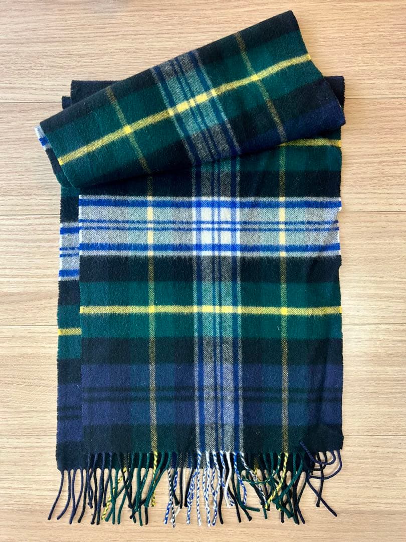 Johnstons of Elgin 100%カシミヤ ストール中判サイズ